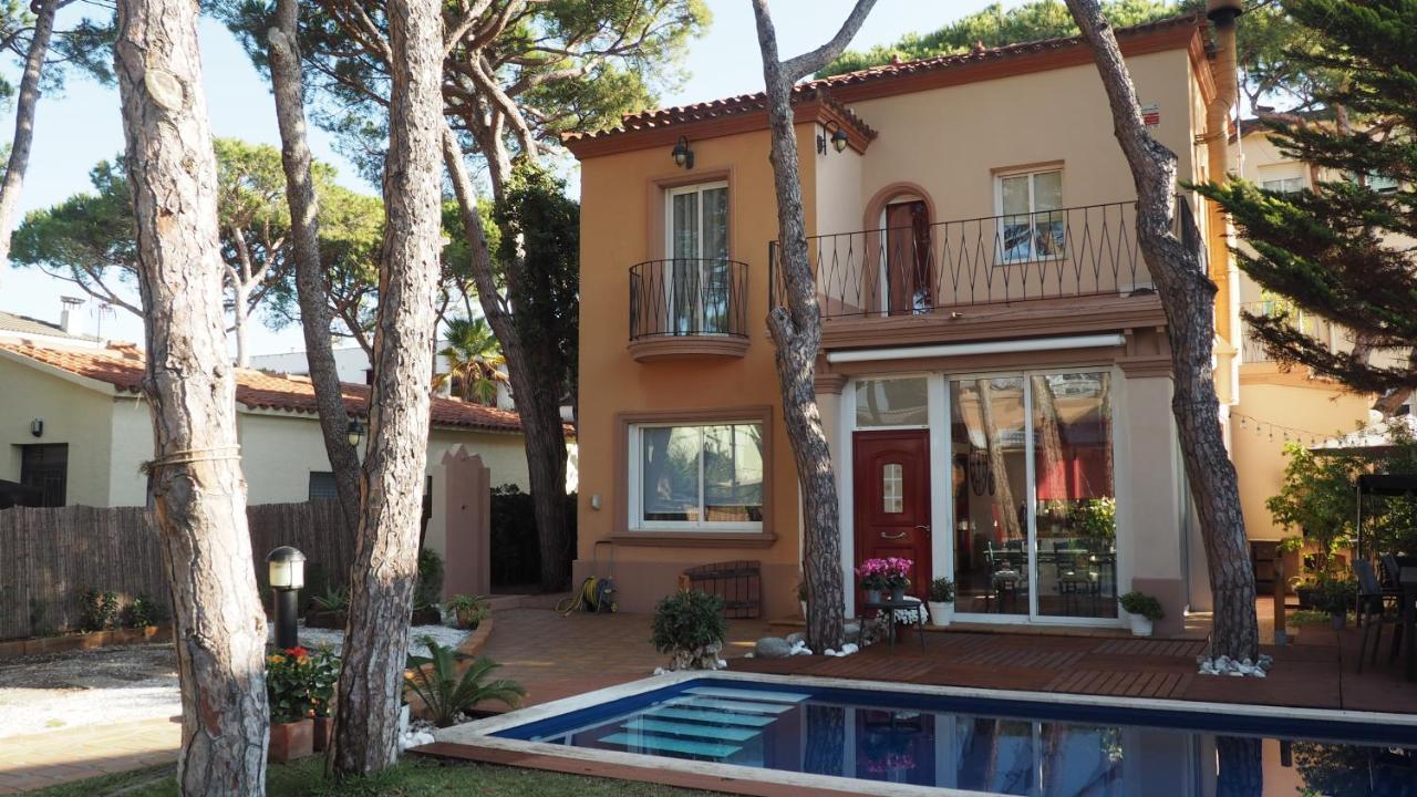 Villa Bella Estanca Castelldefels Buitenkant foto